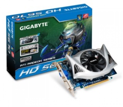 Imagine Placa video Gigabyte ATI Radeon HD 5670 PCI-E 2.0 1GB R567OC-1GI